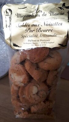 Sablés aux noisettes pur beurre