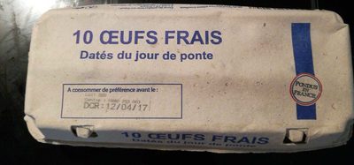 Oeufs frais