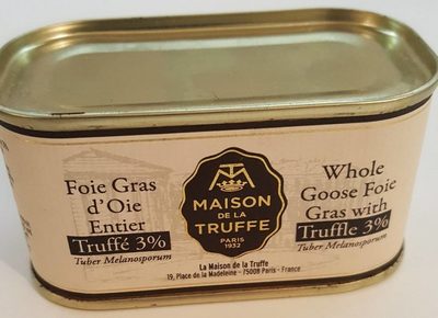 Foie gras d'oie entier