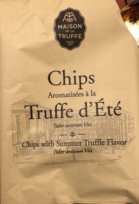 Chips aromatisées à la truffe d'été