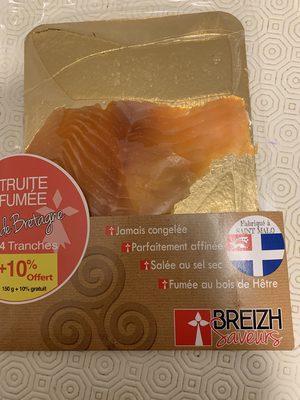 Truite fumee de Bretagne