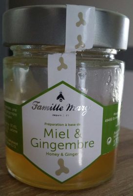 Préparation à base de miel et gingembre