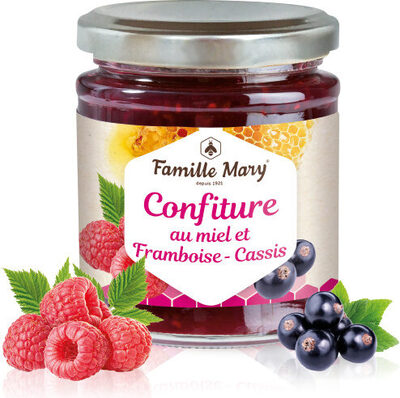 Confiture framboise-cassis