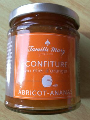 Confiture au miel d'oranger (abricot-ananas)