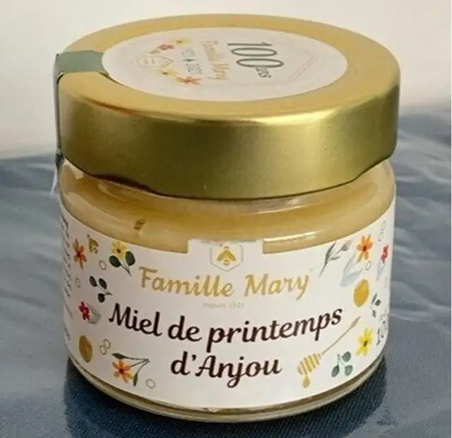 Miel de printemps d’Anjou front packaging
