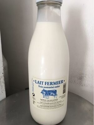 Lait Fermier Frais Pasteurise Entier