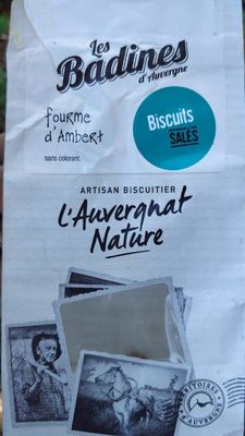 Les Badines d'Auvergne salés à la fourme d'Ambert