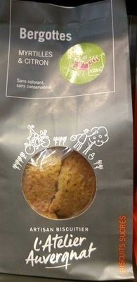 Bergottes myrtilles et citron