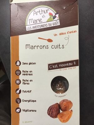 Marrons Cuits front packaging