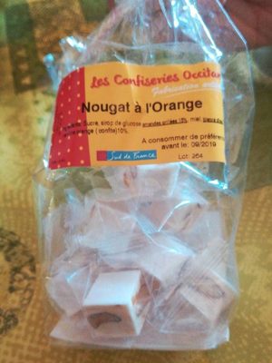 Nougat à l orange