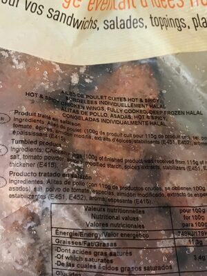 Hot & Spicy Chicken Wings