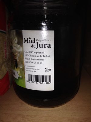 Miel du jura