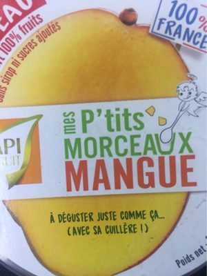 Mes p'tits morceaux mangue