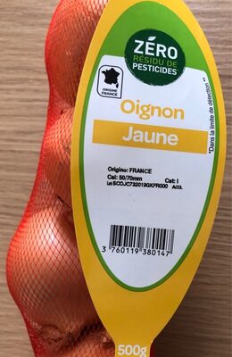 Oignons jaunes