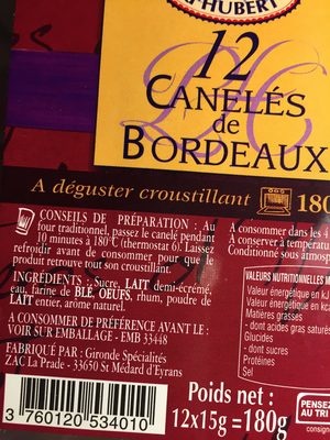 Canelés de Bordeaux