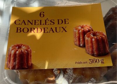 Cannelés de Bordeaux front packaging