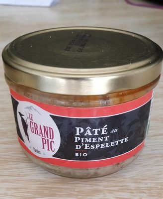 Pâté au piment d'Espelette Bio