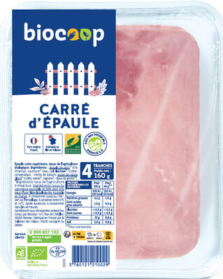 Carré d'épaule (4) 160g CC