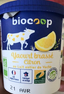 Yahourt brassé citron