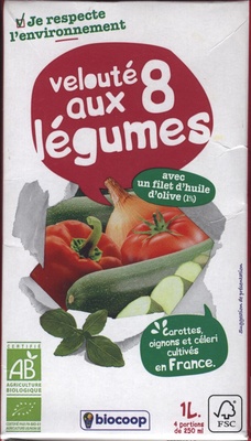 Velouté légumes du soleil 1L