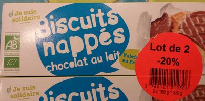 Biscuits nappés