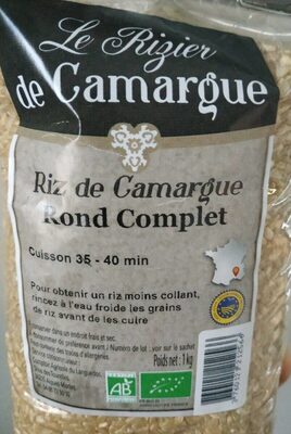 Riz de Camargue rond complet