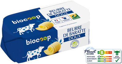 Beurre doux de baratte 250g CC