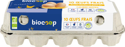 Œufs front packaging