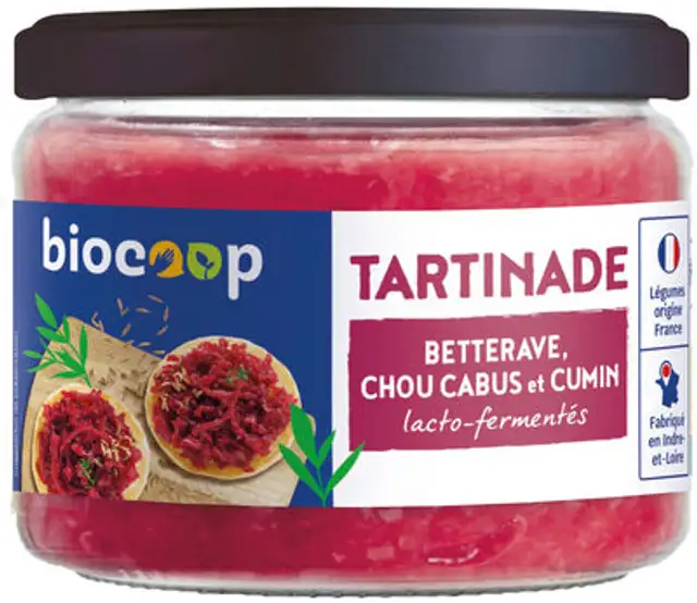 Tartinade légumes lactofermentés 150g CC front packaging