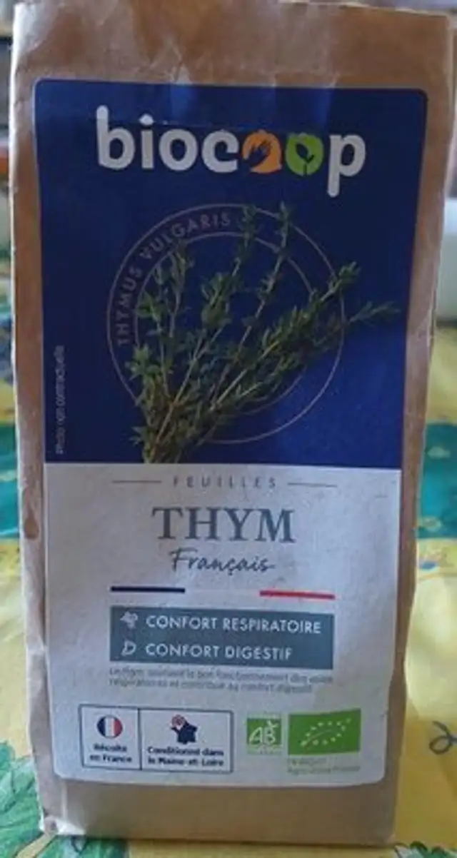 Thym feuille front packaging