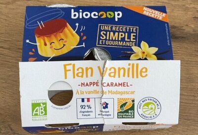 Flan Vanille nappé caramel