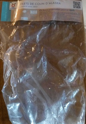 Filets de Colin d'Alaska, Surgelé