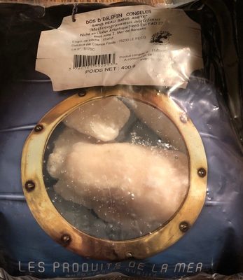 Dos d'eglefin congelés