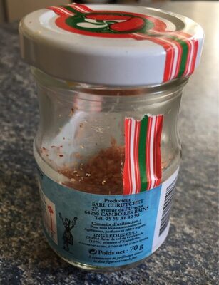 Fleur de sel de guérande au piment d'espelette