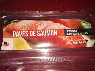 Pavé de saumon sans peau