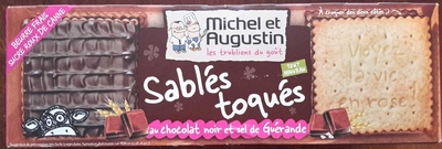 Sablés au chocolat noir et sel de Guérande 178g