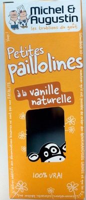 Petites paillolines à la vanille naturelle