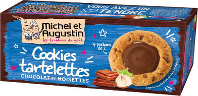 Cookies tartelettes chocolat et noisettes