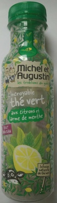Thé vert aux citrons et menthe BIO 33cl
