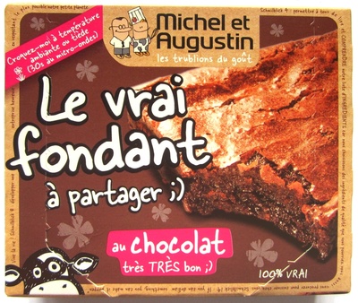 Le vrai fondant front packaging