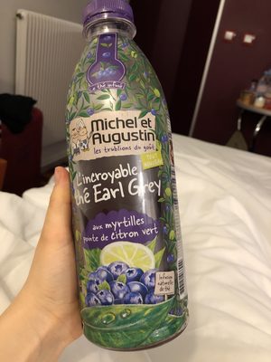 Thé noir earl grey aux myrtilles et pointe de citron vert