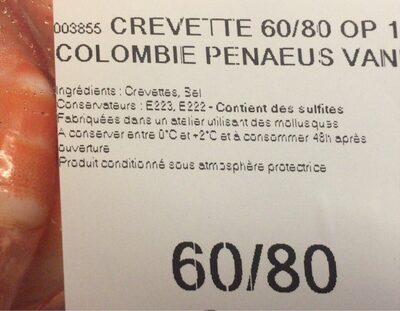 Crevrttescolombie prnaud vanname front packaging