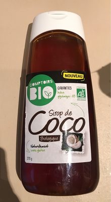 Sirop de coco front packaging