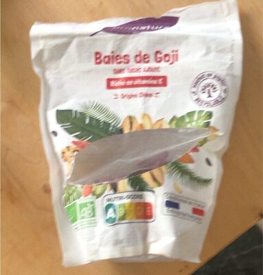 Baies de Goji front packaging
