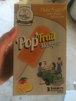 Pop'fruit mangue
