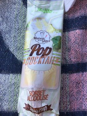 Mojito Pop cocktail front packaging