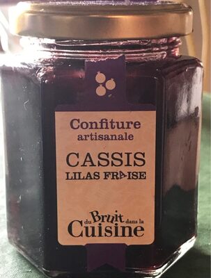 Confiture artisanale Cassis Lila Fraise
