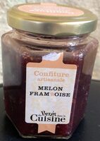 Confiture artisanale melon framboise