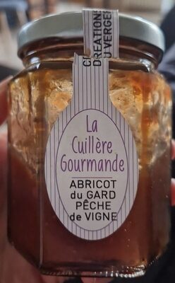 Confiture abricot du Gard et pêche de vigne