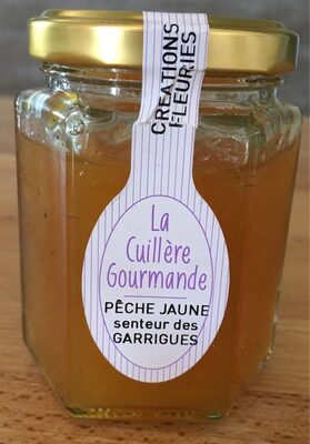 Confiture de pêche jaune